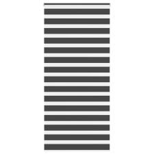 vidaXL zebrafüggönnyel fekete szövetszélesség 105,9 cm poliészter lakástextília