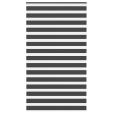 vidaXL zebrafüggönnyel fekete szövetszélesség 125,9 cm poliészter lakástextília