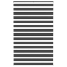 vidaXL zebrafüggönnyel fekete szövetszélesség 135,9 cm poliészter lakástextília