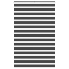 vidaXL zebrafüggönnyel fekete szövetszélesség 140,9 cm poliészter lakástextília