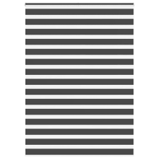 vidaXL zebrafüggönnyel fekete szövetszélesség 150,9 cm poliészter lakástextília