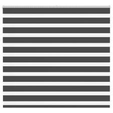 vidaXL zebrafüggönnyel fekete szövetszélesség 160,9 cm poliészter lakástextília