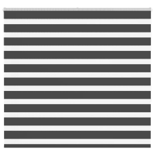 vidaXL zebrafüggönnyel fekete szövetszélesség 160,9 cm poliészter lakástextília