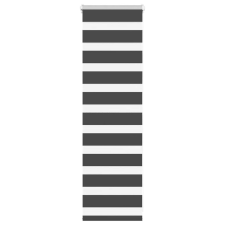 vidaXL zebrafüggönnyel fekete szövetszélesség 35,9 cm poliészter lakástextília