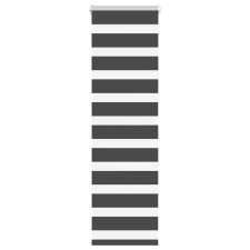 vidaXL zebrafüggönnyel fekete szövetszélesség 35,9 cm poliészter lakástextília