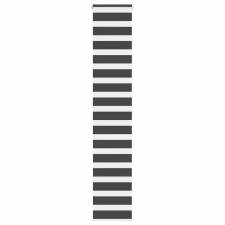 vidaXL zebrafüggönnyel fekete szövetszélesség 35,9 cm poliészter lakástextília