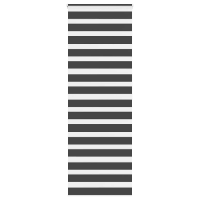 vidaXL zebrafüggönnyel fekete szövetszélesség 80,9 cm poliészter lakástextília