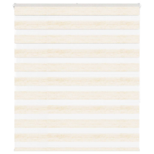vidaXL zebrafüggönnyel márványbézs szövetszélesség 115,9 cm poliészter lakástextília