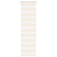 vidaXL zebrafüggönnyel márványbézs szövetszélesség 45,9 cm poliészter lakástextília