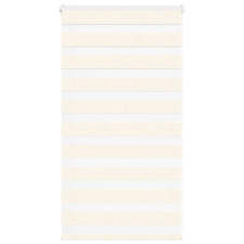 vidaXL zebrafüggönnyel márványbézs szövetszélesség 75,9 cm poliészter lakástextília