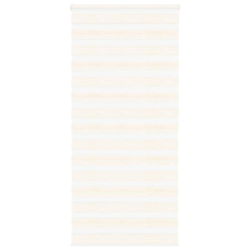 vidaXL zebrafüggönnyel márványbézs szövetszélesség 90,9 cm poliészter lakástextília