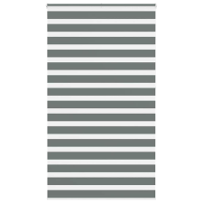 vidaXL zebrafüggönnyel sötét szürke szövetszélesség 120,9cm poliészter lakástextília