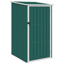 vidaXL zöld horganyzott acél kerti fészer 87 x 98 x 159 cm kerti tárolás