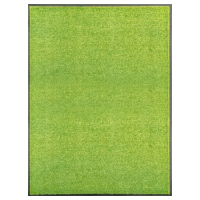 vidaXL Zöld kimosható lábtörlő 90 x 120 cm lakástextília