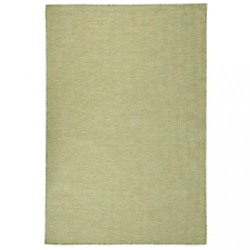 vidaXL zöld lapos szövésű kültéri szőnyeg 120 x 170 cm lakástextília