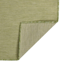 vidaXL zöld lapos szövésű kültéri szőnyeg 120 x 170 cm (340809) lakástextília