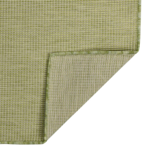 vidaXL zöld lapos szövésű kültéri szőnyeg 140 x 200 cm (340810) lakástextília