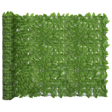 vidaXL zöld leveles erkélyparaván 500 x 150 cm kerti bútor