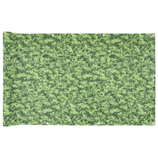 vidaXL zöld növénymintás PVC kerti belátás elleni paraván 400x90 cm kerti bútor