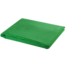 vidaXL Zöld pamut háttér blueboxhoz 300 x 300 cm világítás