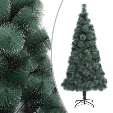 vidaXL Zöld PET műkarácsonyfa állvánnyal 150 cm műfenyő