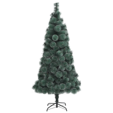 vidaXL zöld PET műkarácsonyfa állvánnyal 150 cm (328483) műfenyő