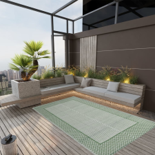 vidaXL zöld PP kültéri szőnyeg 160x230 cm lakástextília