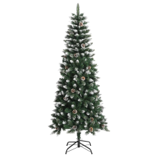 vidaXL zöld PVC műkarácsonyfa állvánnyal 180 cm (345175) műfenyő