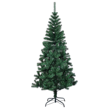 vidaXL zöld PVC műkarácsonyfa irizáló csúcsokkal 240 cm (344642) műfenyő