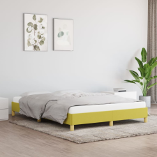 vidaXL zöld szövet ágykeret 140x200 cm ágy és ágykellék
