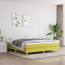vidaXL zöld szövet rugós ágykeret 160x200 cm ágy és ágykellék