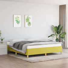 vidaXL zöld szövet rugós ágykeret 160x200 cm ágy és ágykellék