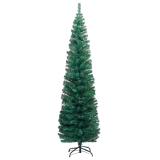 vidaXL zöld vékony PVC műkarácsonyfa állvánnyal 180 cm (320950) műfenyő