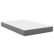 vidaXL Zsebes rugós ágymatrac Világosszürke Közepes 120x200x20 cm Szövet (42008281) ágy és ágykellék