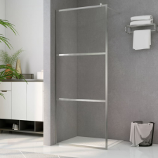 vidaXL zuhanyfal átlátszó ESG üveggel 140 x 195 cm kád, zuhanykabin
