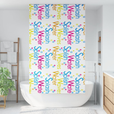 vidaXL zuhanyzó redőny 120x240 cm szövet szélessége 116 cm (4014915) lakástextília