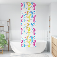 vidaXL zuhanyzó redőny 60x240 cm Szövetszélesség 56 cm (4014909) lakástextília