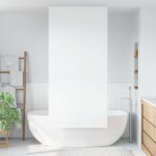 vidaXL zuhanyzó redőny 90x240 cm szövet szélessége 86 cm lakástextília
