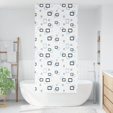 vidaXL zuhanyzó redőny 90x240 cm szövet szélessége 86 cm (4014824) lakástextília