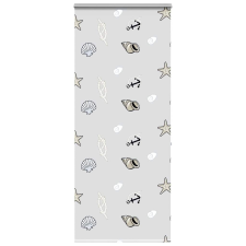 vidaXL zuhanyzó redőny kazettával 110x240 cm szövetszélesség 106 cm lakástextília