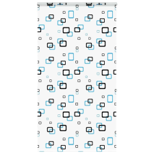 vidaXL zuhanyzó redőny kazettával 130x240 cm szövet szélessége 126 cm lakástextília