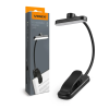 Videx Lampka na Biurko LED Biurkowa Nocna do Czytania LED 0.7W 60lm CCT 1000mAh Akumulatorowa USB-C Czarna Videx