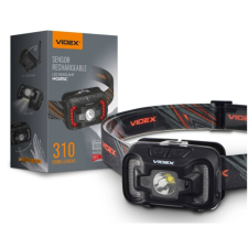 Videx LED akkumulátoros fejlámpa 310lm 5000K VLF-H025C világítás