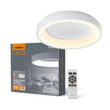 Videx LED lámpatest , mennyezeti , 72W , CCT , dimmelhető , fehér , IP44 , távirányítóval ,... világítás