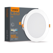 Videx LED panel süllyesztett lámpatest 12W 1350lm 4000K semleges Videx világítás