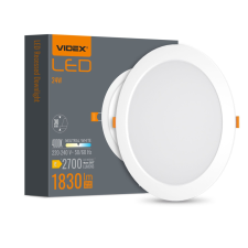 Videx LED panel süllyesztett lámpatest 24W 2700lm 4000K semleges fehér Videx világítás