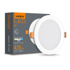 Videx LED panel süllyesztett lámpatest 6W 620lm 4000K semleges Videx világítás