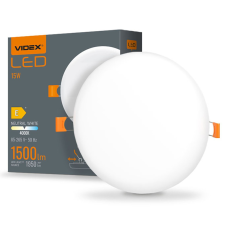 Videx Süllyesztett lámpatest LED Panel 15W 1500lm 4000K Semleges DLFR VIDEX világítás