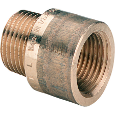 VIEGA 20mm 1/2″ vörösöntvény csaphosszabbító (354978) hűtés, fűtés szerelvény
