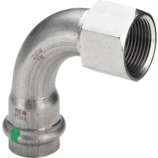 VIEGA press Inox 35-5/4" Bm 90°iv (437138) hűtés, fűtés szerelvény